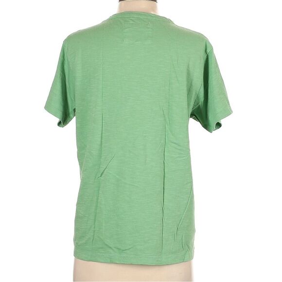 PrintFresh 100% Cotton Saturday Tee Shirt Kelly Green Women's Crew Soft Top L - Picture 3 of 7